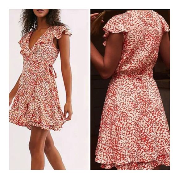 Free People Dresses & Skirts - NWOT Free People French Quarter Wrap dress size M